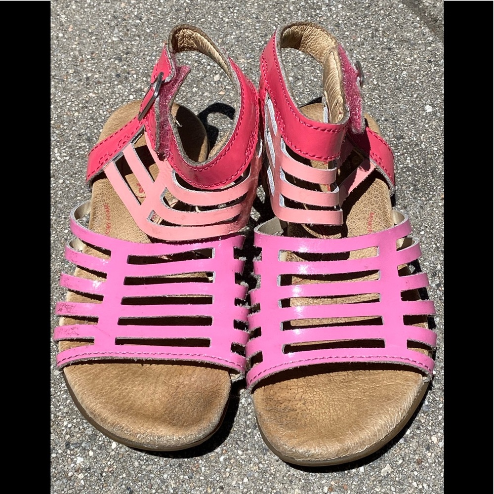 stride rite leather sandal sz 9.5